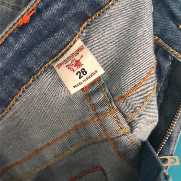 True religion light wash jeans - Picture 3 of 6